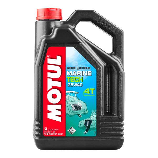 MOTUL Marine Tech 25W40 4T 5 Litres